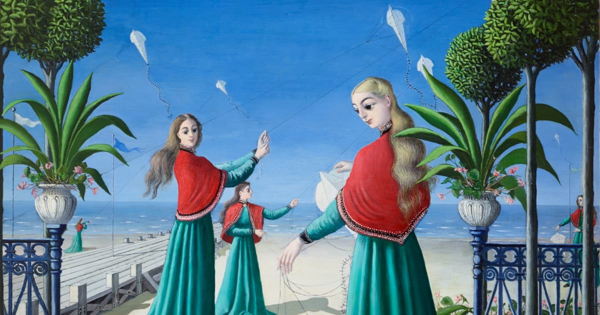 Paul Delvaux、LES DEUX AGES、画集画、新品額装付 Amazon.co.jp: Paul