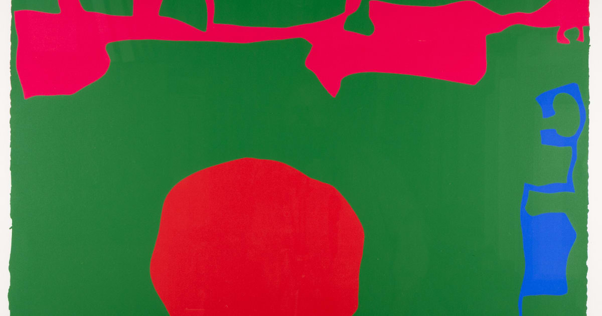 Patrick Heron Paintings for Sale | Jenna Burlingham Gallery