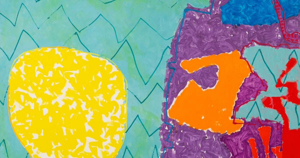 Patrick Heron Paintings for Sale | Jenna Burlingham Gallery