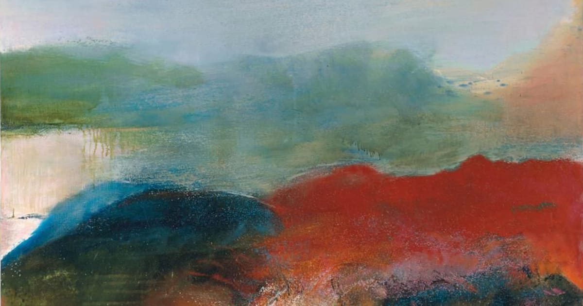 Zao Wou-Ki 趙無極, 01.04.1986, 1986 | Kwai Fung Hin