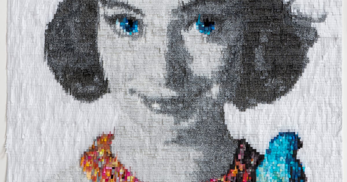 Nathalie Boutté, La jeune fille aux oiseaux, 2022 | MAGNIN-A