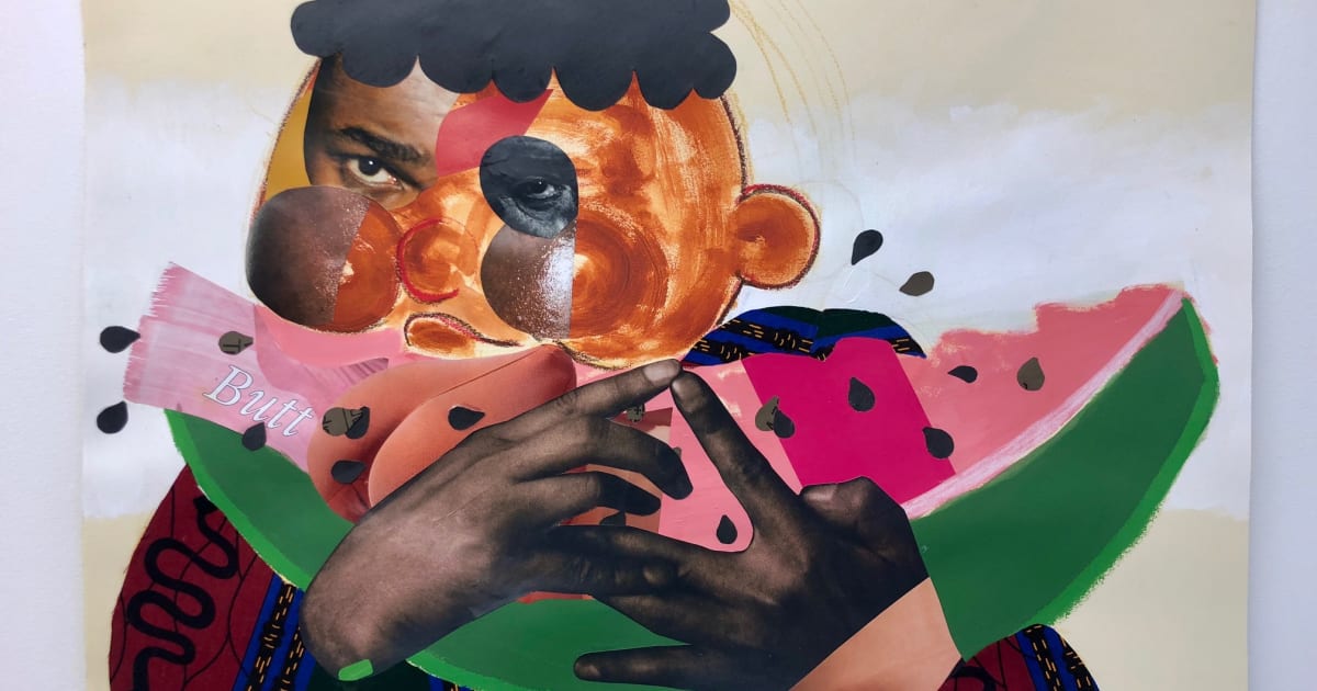 Clotilde Jimenez, Eat the Booty like Groceries, 2018 | Mariane Ibrahim Gallery