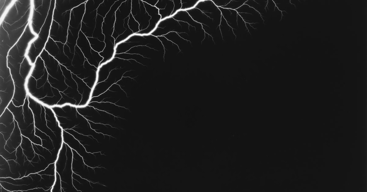 Hiroshi Sugimoto, Lightning Fields 221, 2009 | Marian Goodman