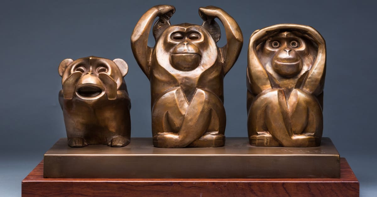 Monkey - Huang Yongyu's 