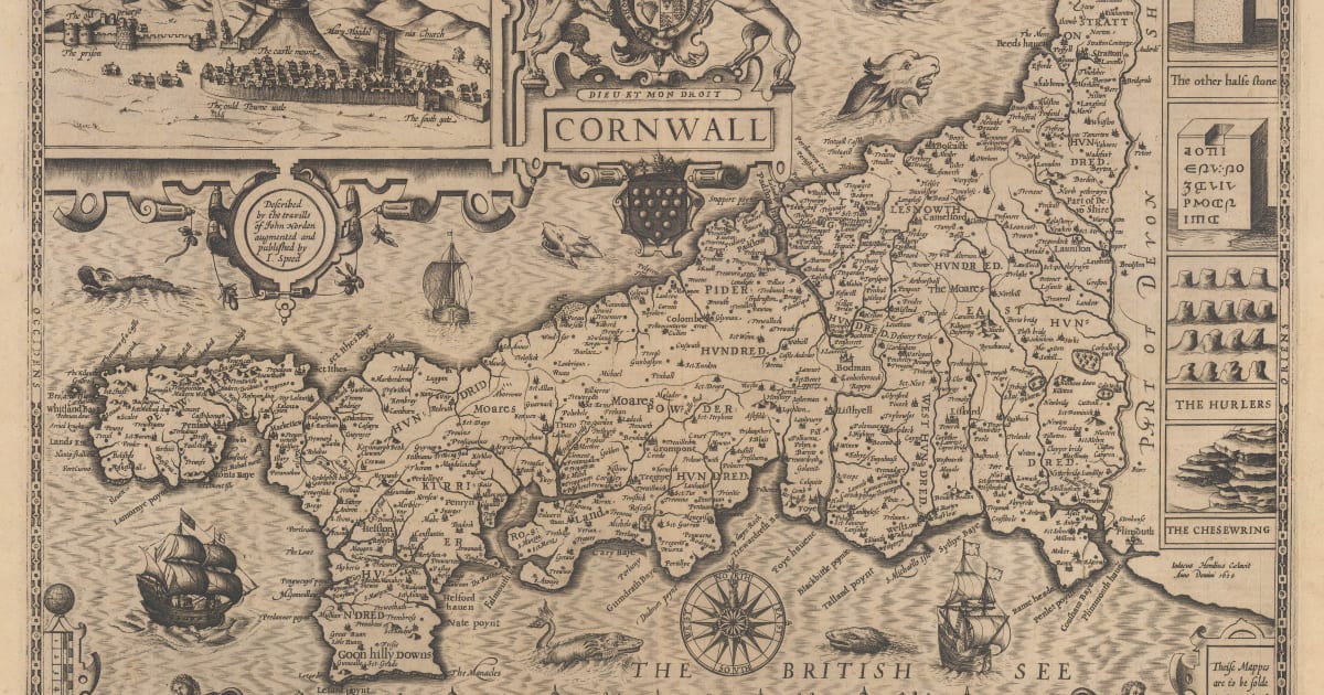 Cornwall | The Map House