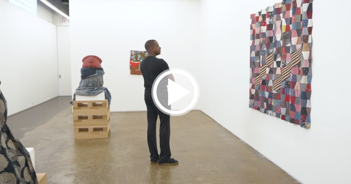 Exhibition Walkthrough with Sanford Biggers: Back to the Stars