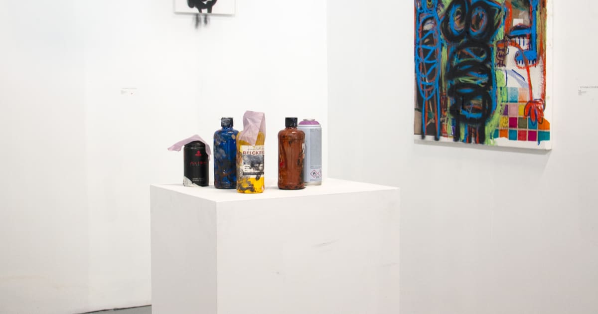 Aboudia Studio New York | Ethan Cohen Gallery
