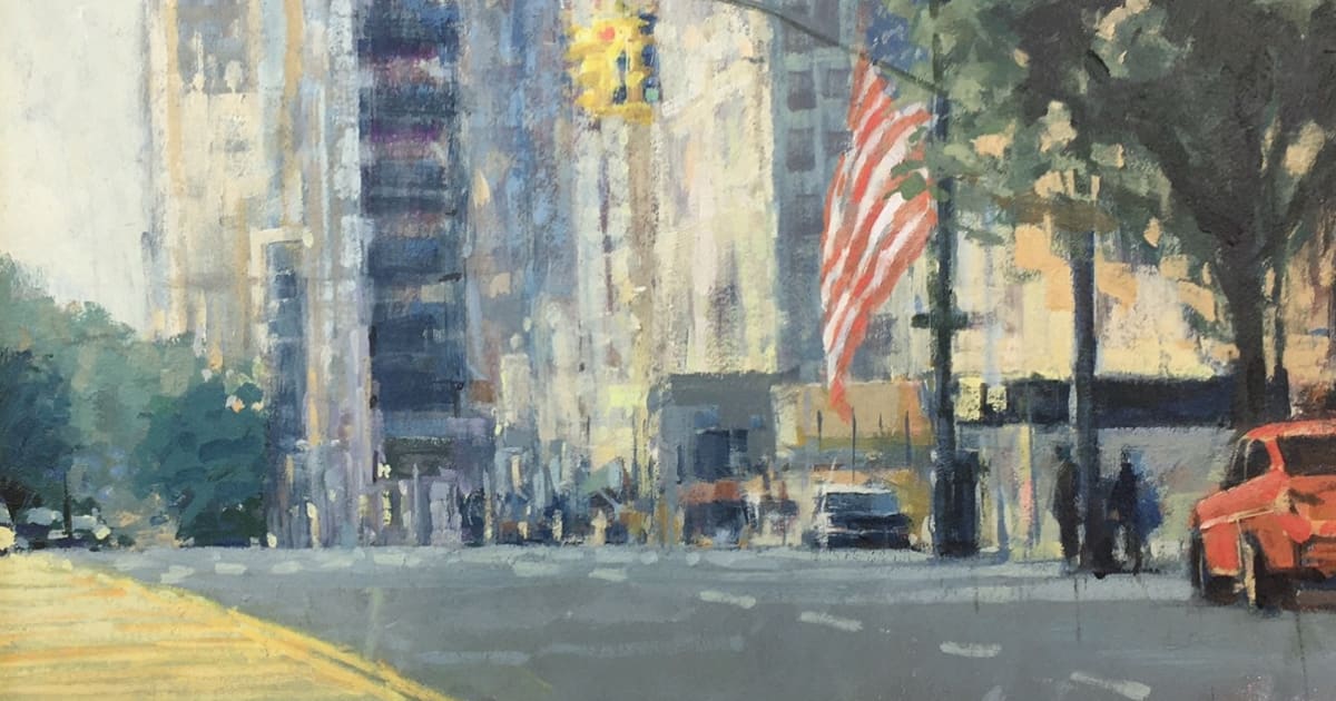 Jonathan Mulvaney, to central park Bradford Gallery