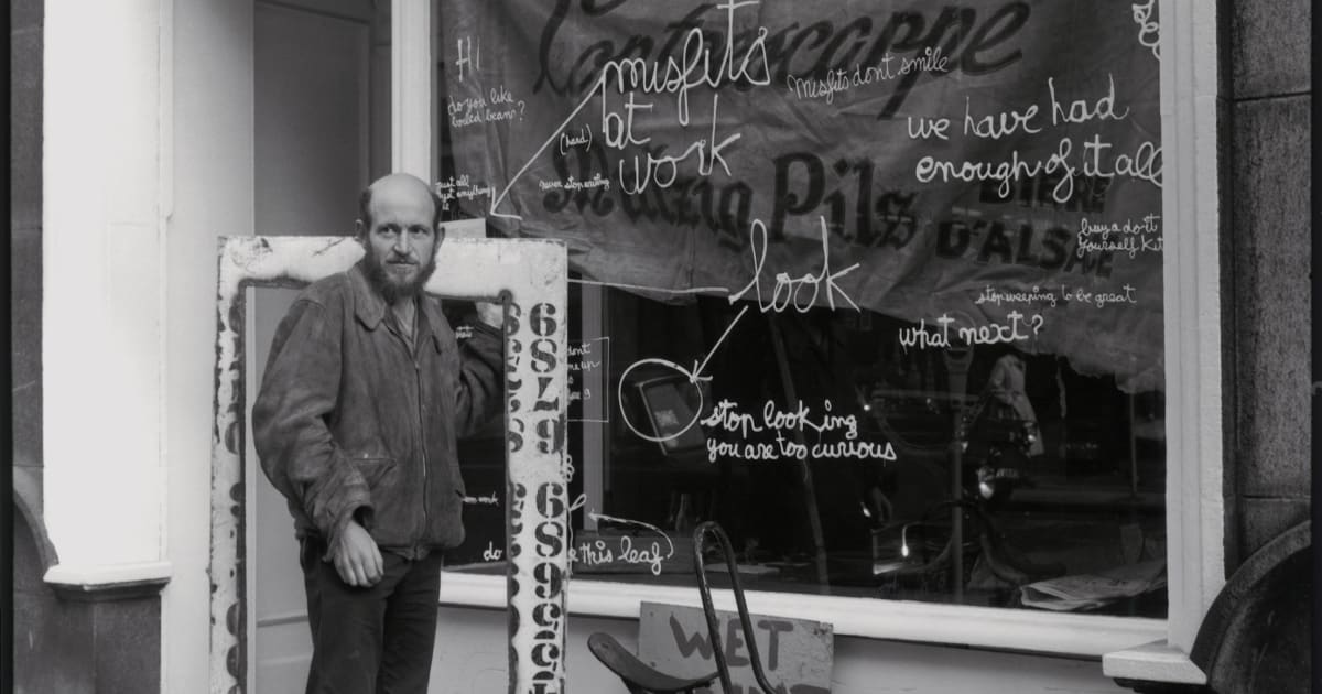 WELSH ARTIST, IVOR DAVIES MBE ON GUSTAV METZGER Ben Uri Gallery and