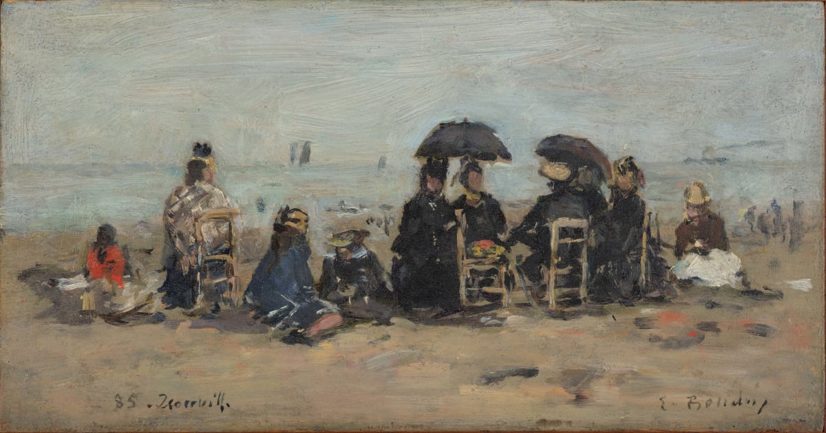 EUGENE BOUDIN、Paturage