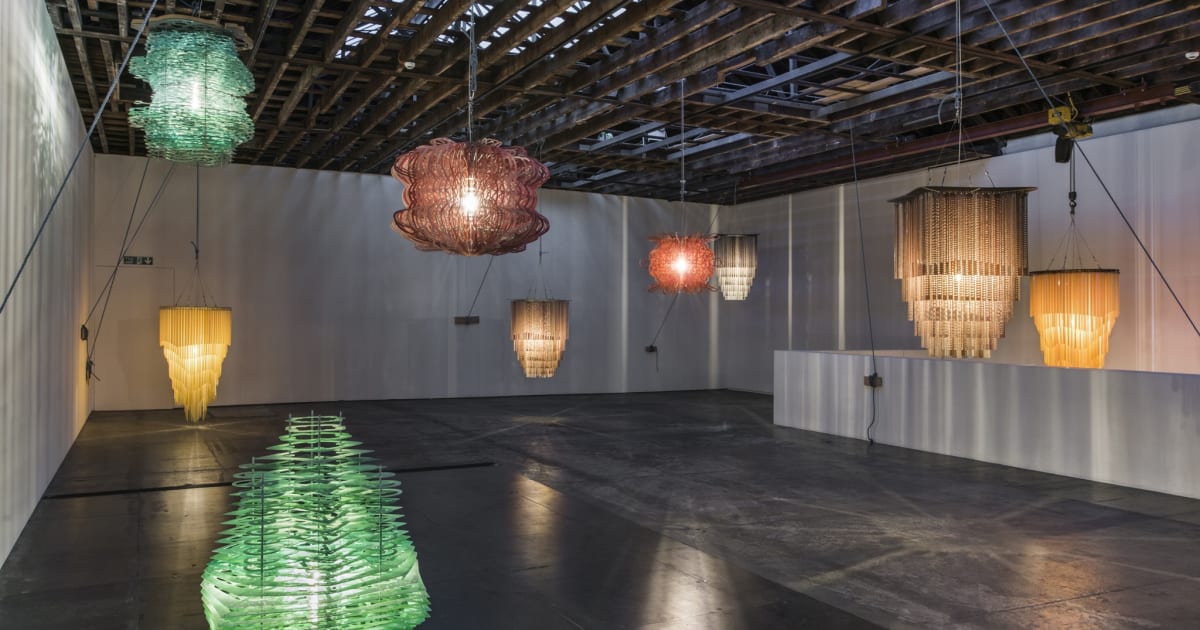 A walk-through of Jorge Pardo’s exhibition at Victoria Miro, Wharf Road