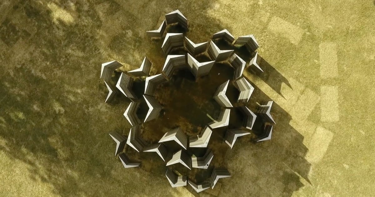 Conrad Shawcross, Optic Labyrinth (Arrangement I), 2018 | Victoria Miro