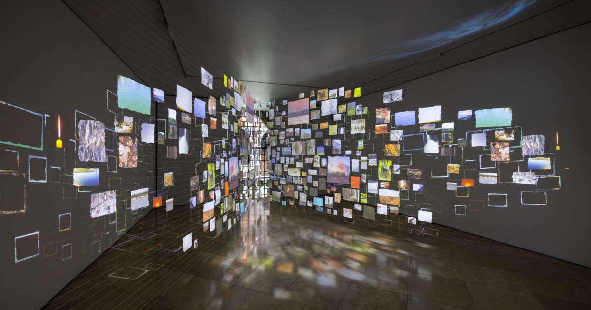 Sarah Sze: Sleepers, on view at Victoria Miro Venice