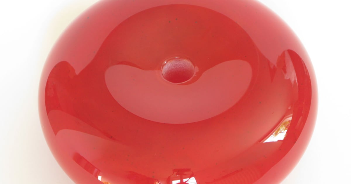 Julie Cockburn, Red Glass Bead, 2019 Flowers Gallery