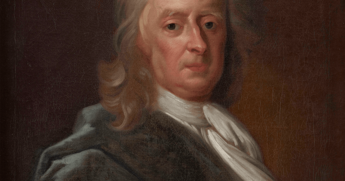 Enoch Seeman 1694 1744 Portrait Of Sir Isaac Newton Prs 1646