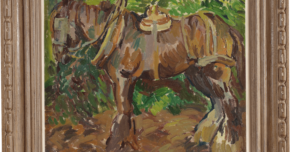 Duncan Grant (1885 1978) A Carthorse Philip Mould Company