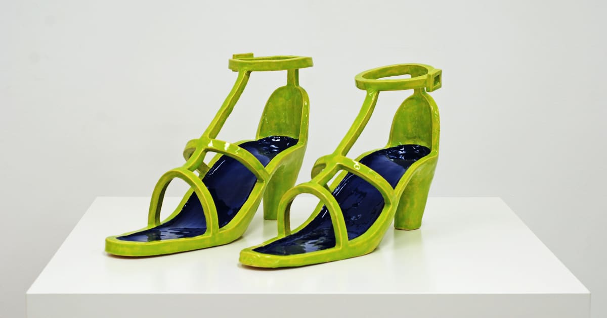 David cheap green shoes