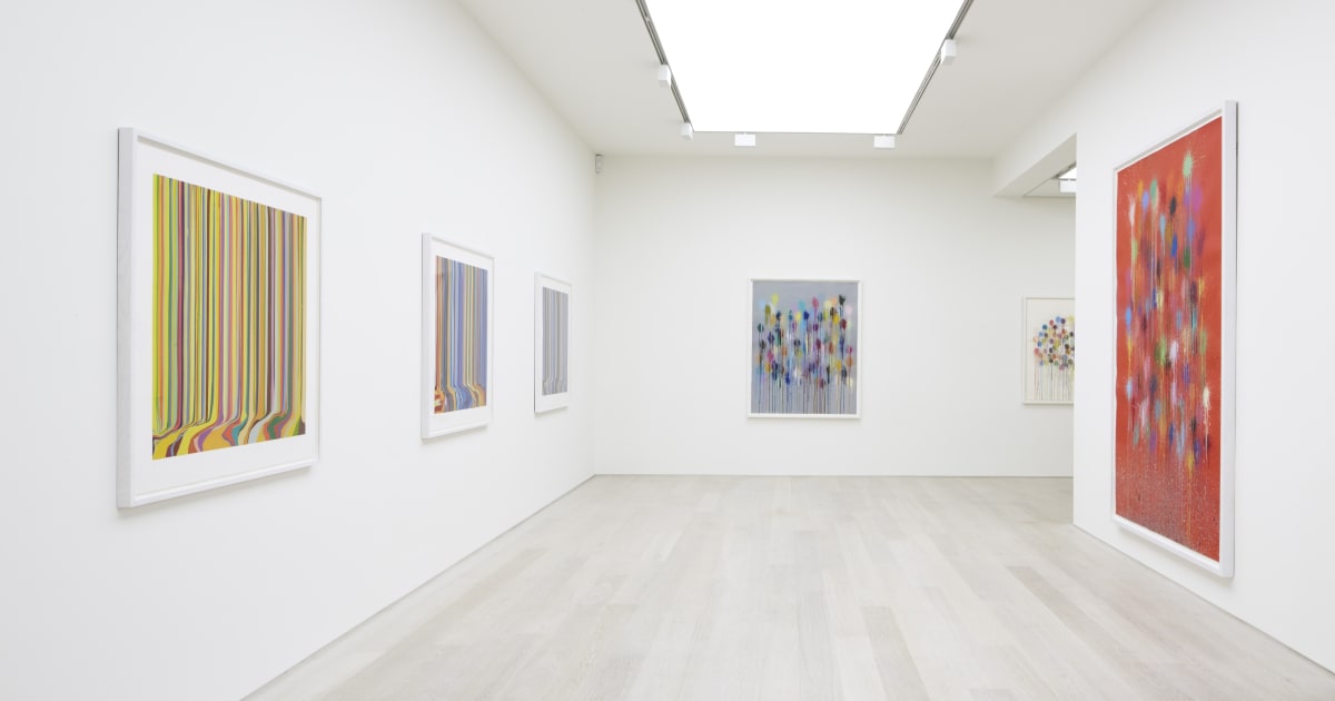 Ian Davenport Chromatic Cristea Roberts Gallery