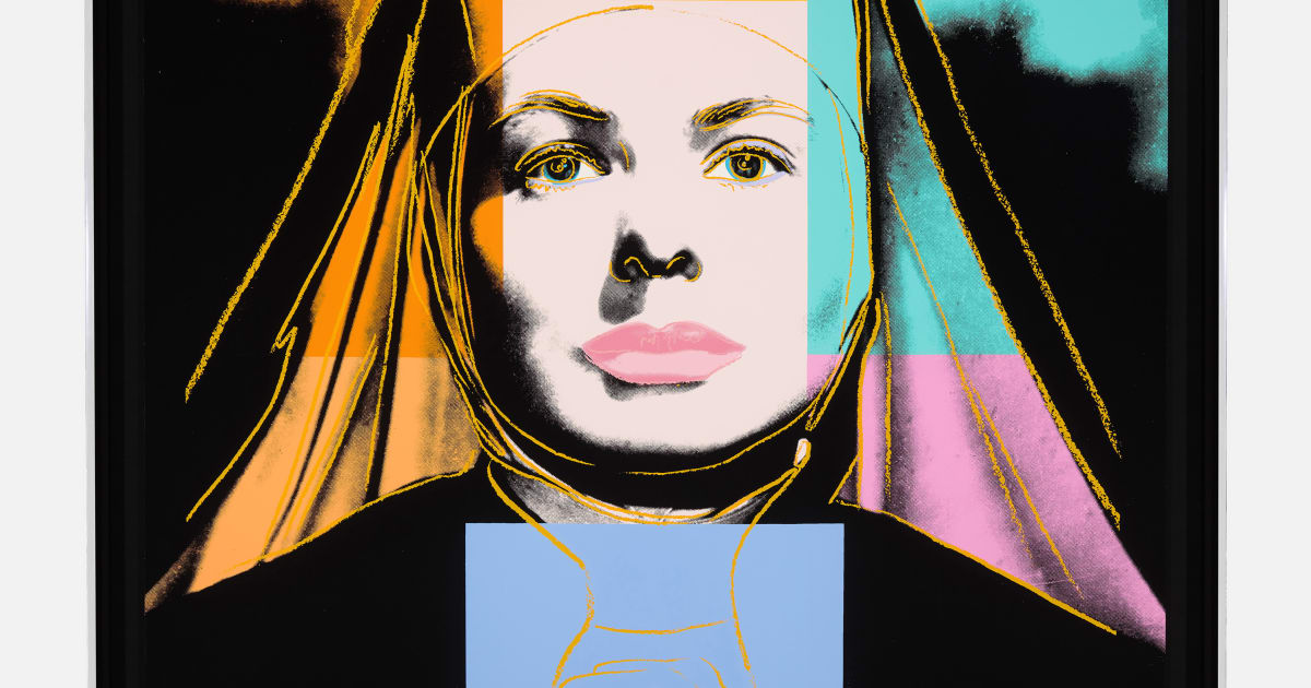Andy Warhol, Ingrid Bergman, The Nun, 1983 | Halcyon Gallery