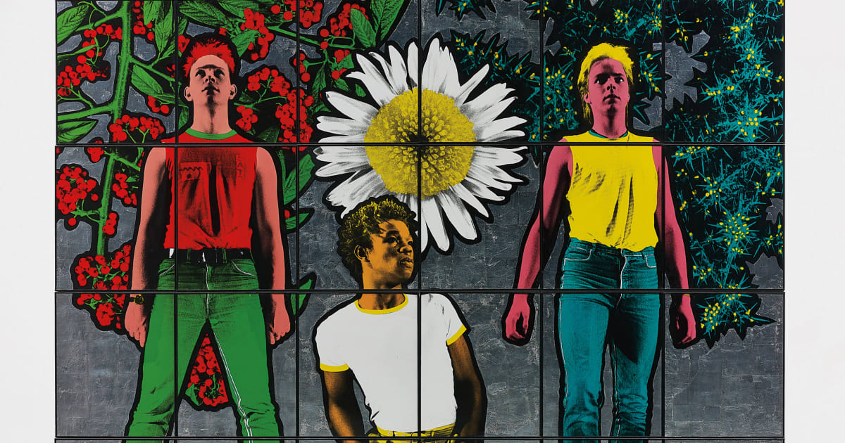Gilbert & George, THREE WAYS, 1984 | Thaddaeus Ropac