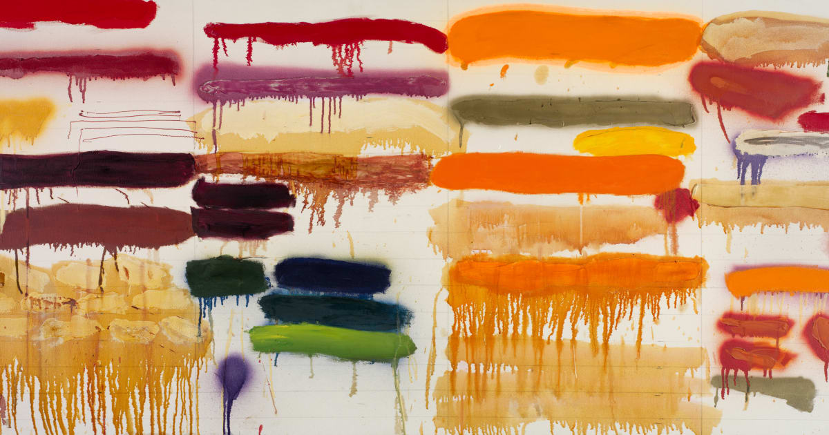 Joan Snyder, Summer Orange, 1970 | Thaddaeus Ropac