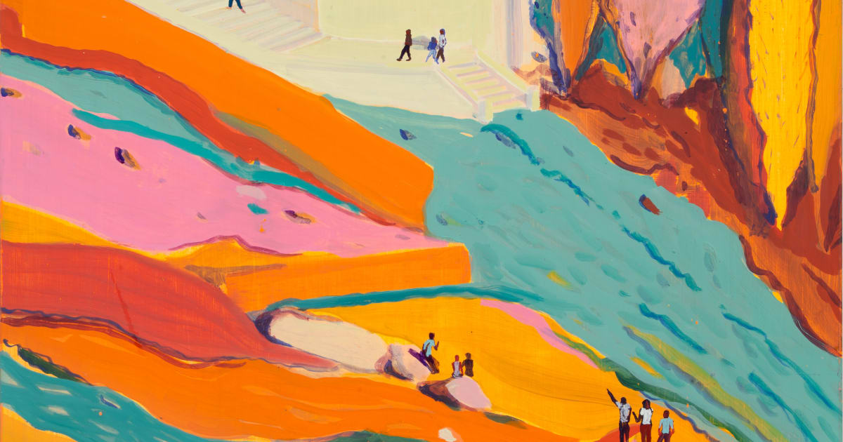 Jules de Balincourt リトグラフ 版画 Jules de Balincourt, Fallen Monument , 2020 | Thaddaeus Ropac