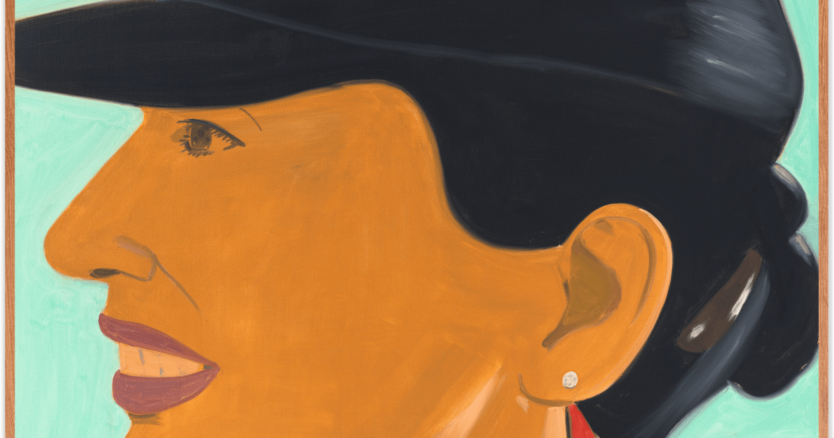 Alex Katz, Vivien with Black Cap 1 (Smile), 2021 | Thaddaeus