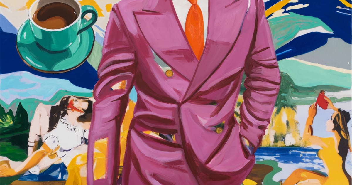 大卫·萨尔（David Salle）用人工智能的刷子|艺术家的采访