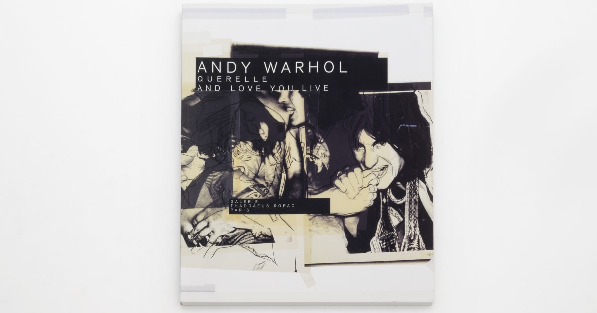 Andy Warhol: Portrait Drawings, 1998 1st Edition Art Catalogue – Joseph K.  Levene Fine Art, Ltd.