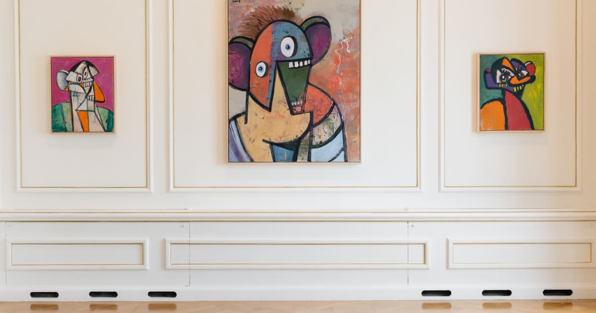 George Condo At Cycladic 2018 Museum Simon Lee