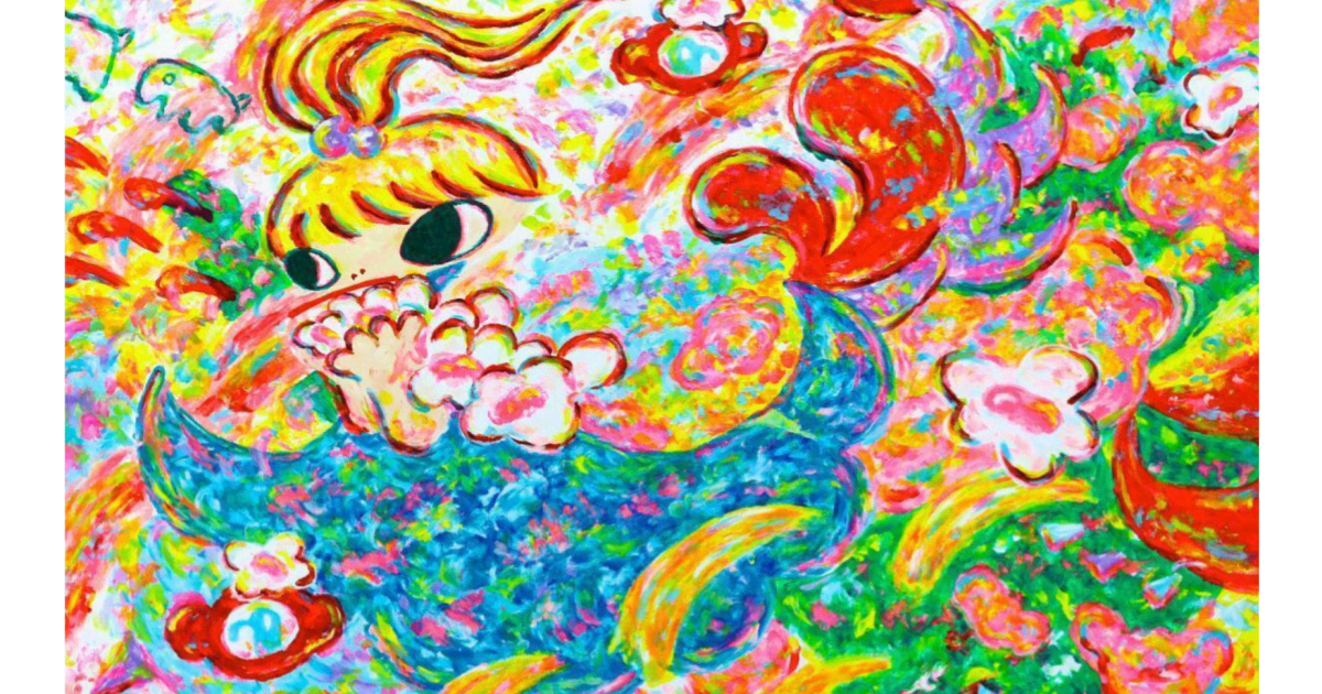 Ayako Rokkaku, Print A, 2021 | Maddox Gallery