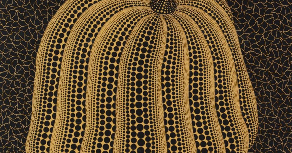 Yayoi Kusama, Yellow Colored Pumpkin, 1994 | Maddox Gallery