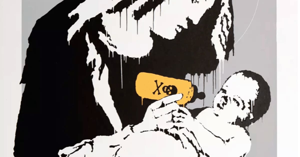 Banksy, Toxic Mary (Unsigned), 2004 | Maddox Gallery