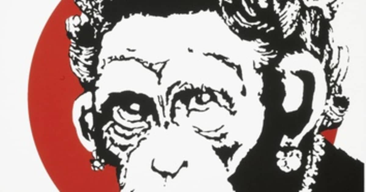 The Banksy Years - Monkey Queen バンクシー バンクシー（Banksy） -Monkey Queen エディション作品 販売 ー