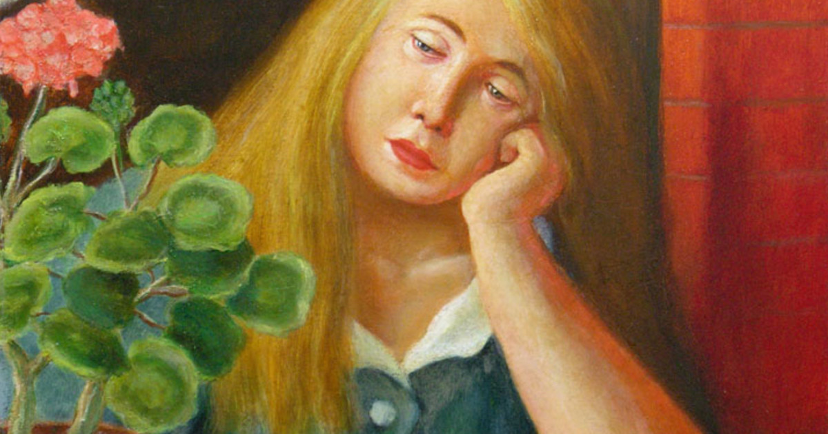 Miller Brittain, Girl at the Window - Jeune fille à la ...