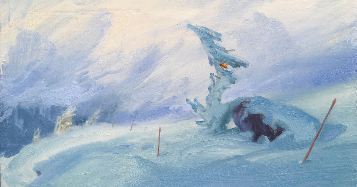 Gabriel Liston Here Is The Edge 2018 Winter Group Exhibit Froelick Gallery