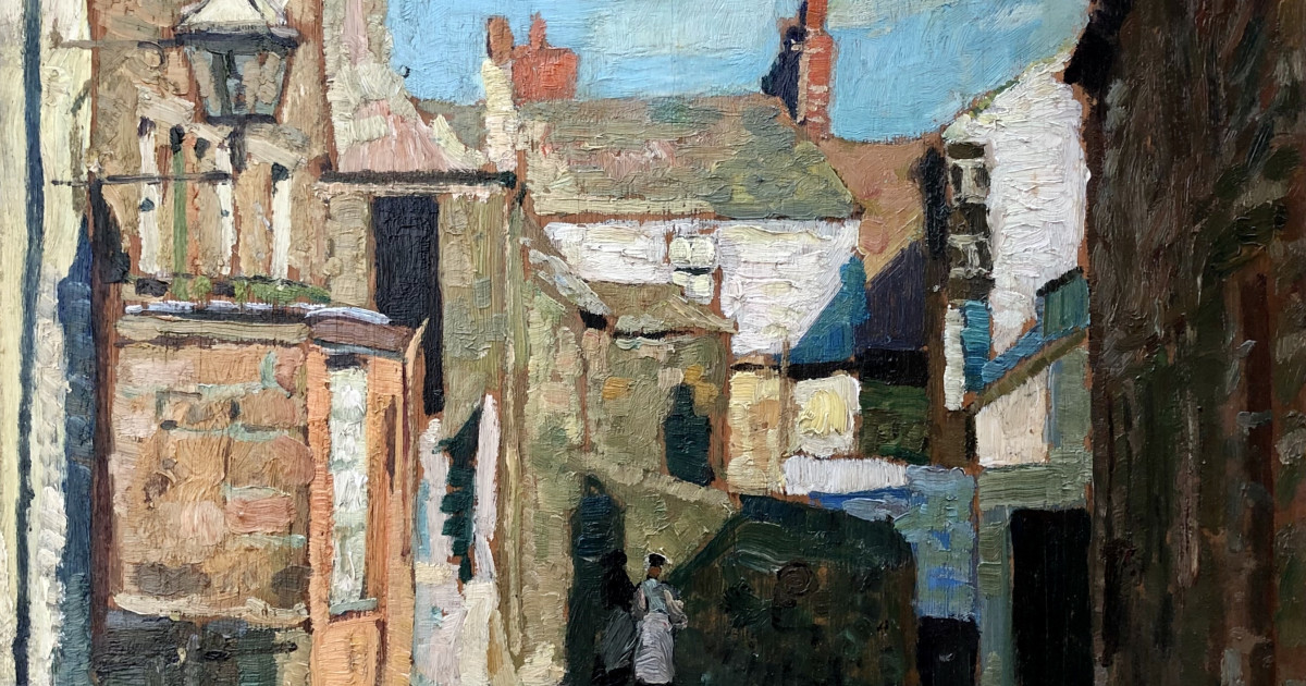 John Anthony Park, Pudding Bag Lane, St. Ives, c. 1920 The Early St