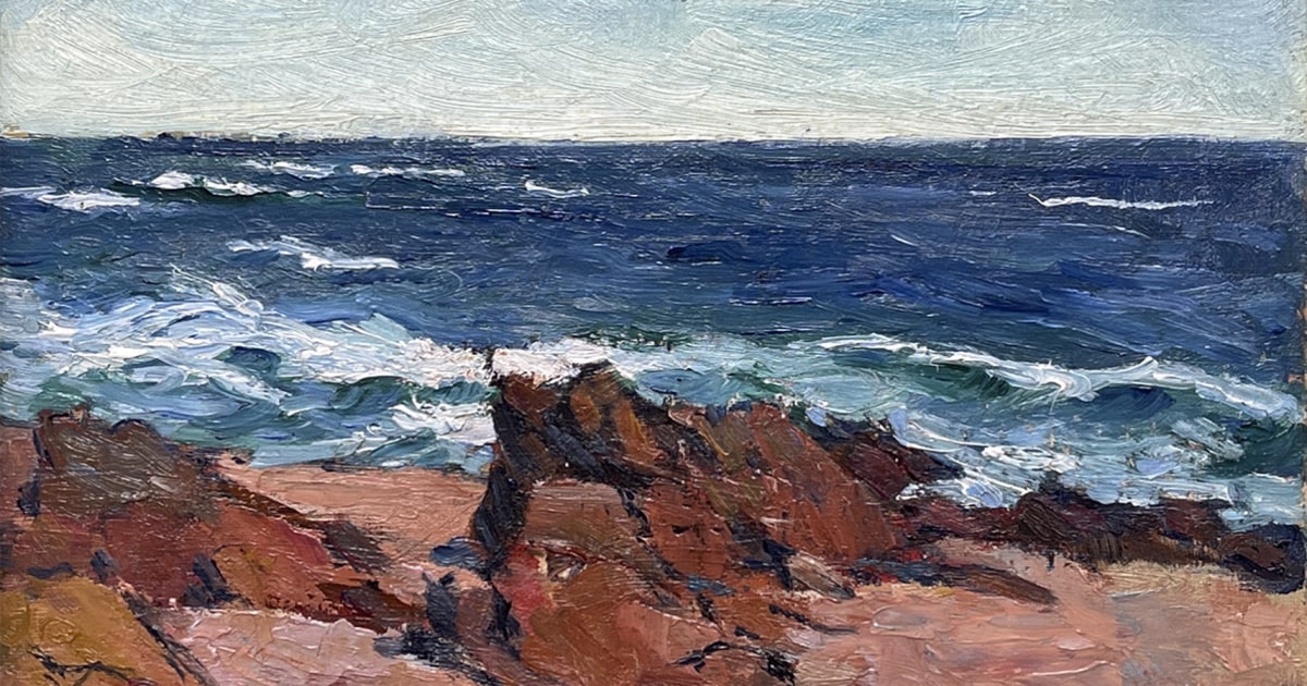 Henry J. Simpkins, Stone Farmhouse Maison de ferme en pierre Alan