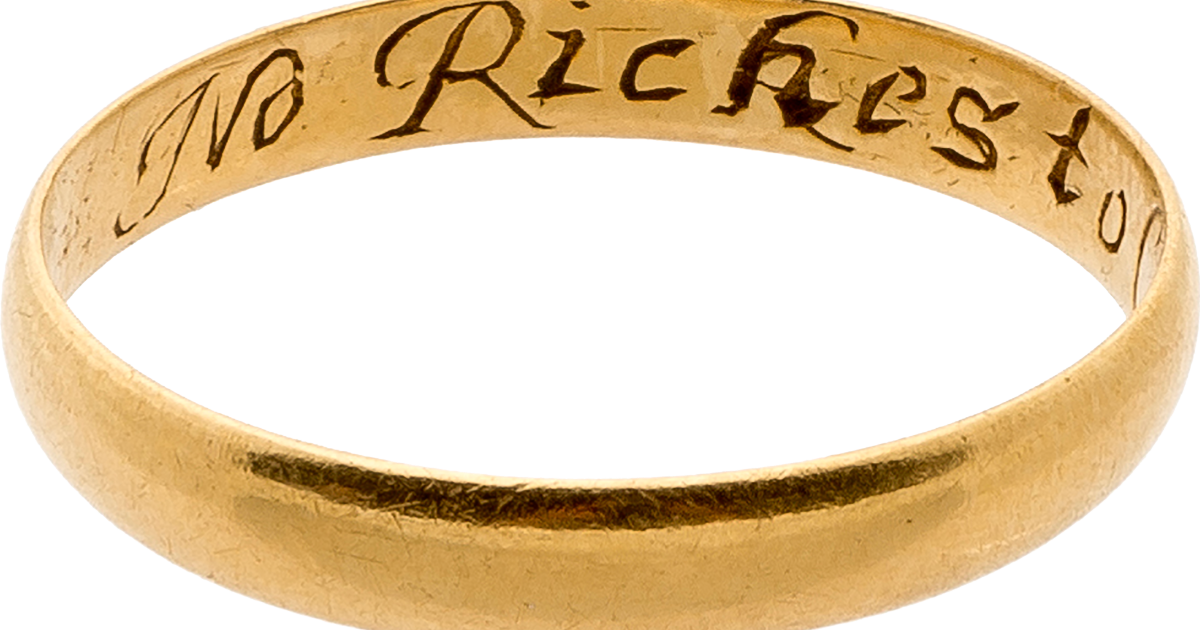 Poesy rings on sale