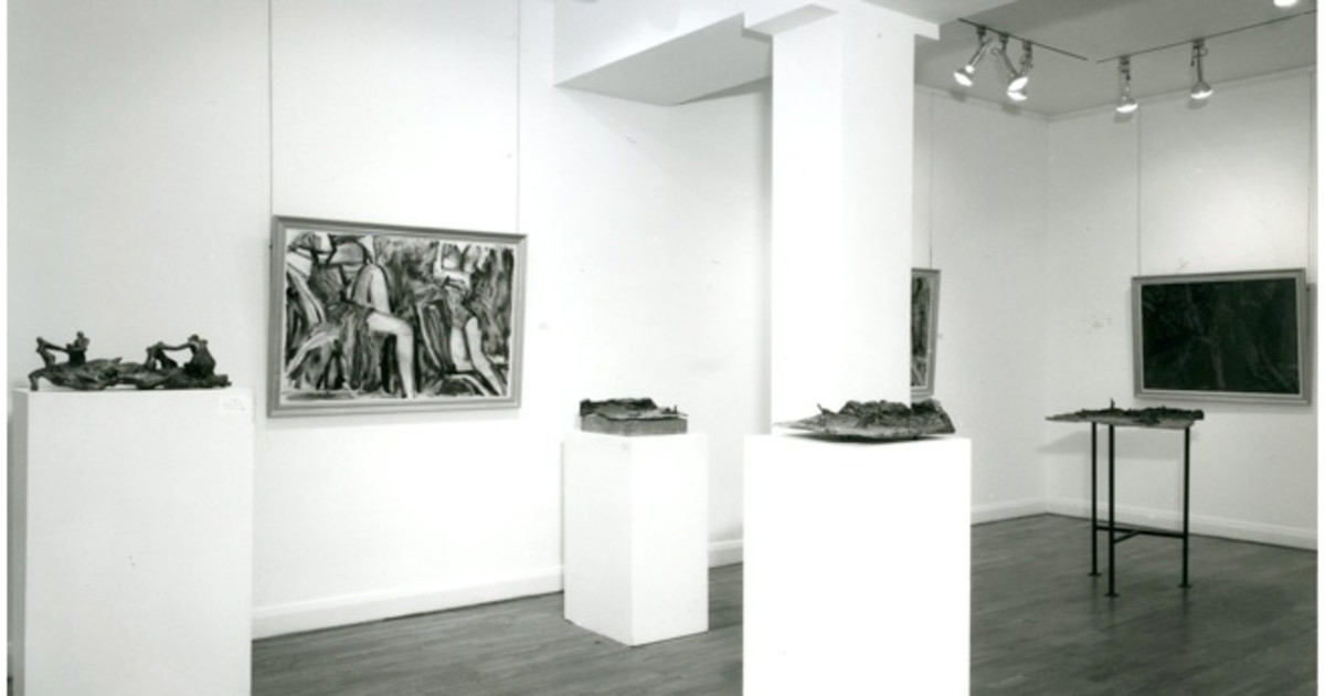 Ivor Abrahams Installation View Ivor Abrahams Ra The Mayor Gallery