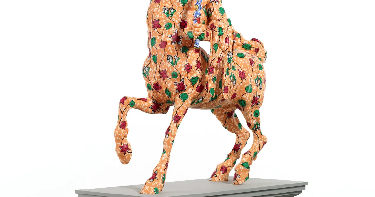 Yinka Shonibare, Hybrid Sculpture (Centaur), 2021 | Stephen