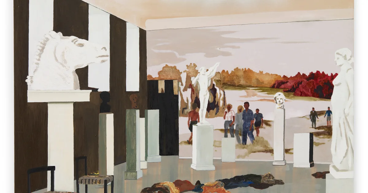Mamma Andersson, Lika bra att gå hem / Better go home, 2002 | Stephen  Friedman Gallery