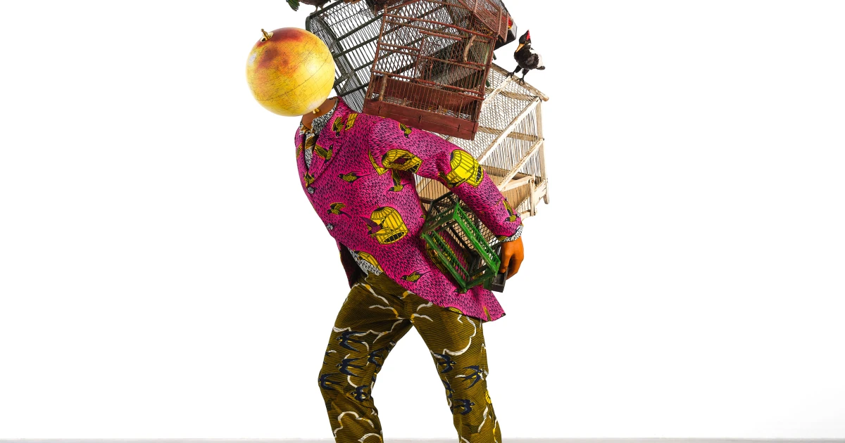 Yinka Shonibare CBE RA, Birdcage Man, 2023 | Stephen