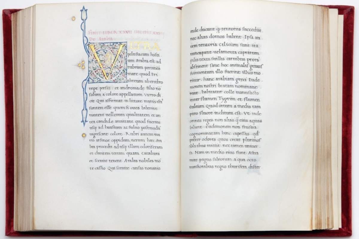 Solinus on Arabia in our Latin manuscript Liber 28