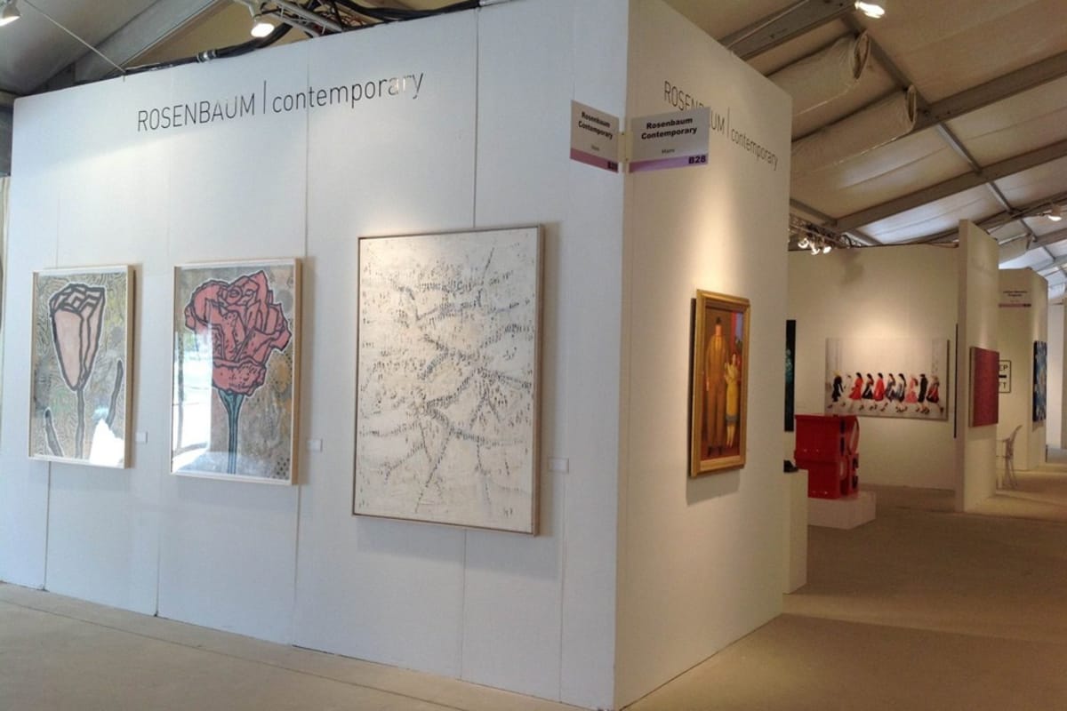 Rosenbaum Contemporary's Art Wynwood 2014 fair booth