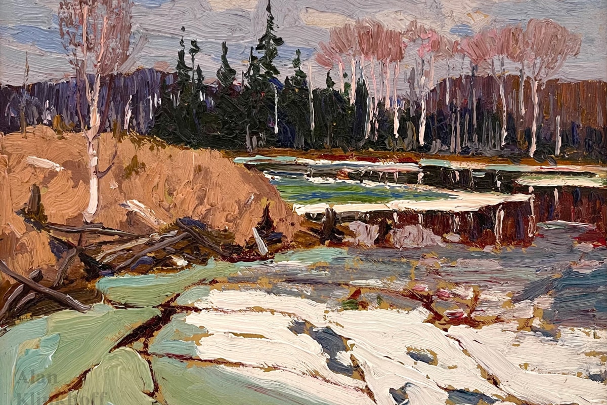 Tom Thomson Virtual Exhibition A Selection of Tom Thomson Paintings Sold by the Klinkhoff Family