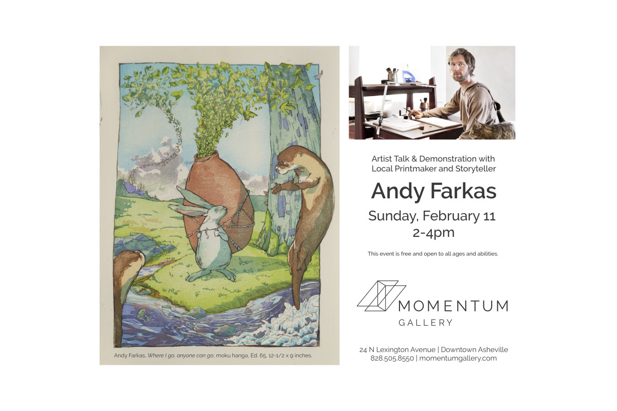 ANDY FARKAS: ARTIST TALK & DEMONSTRATION