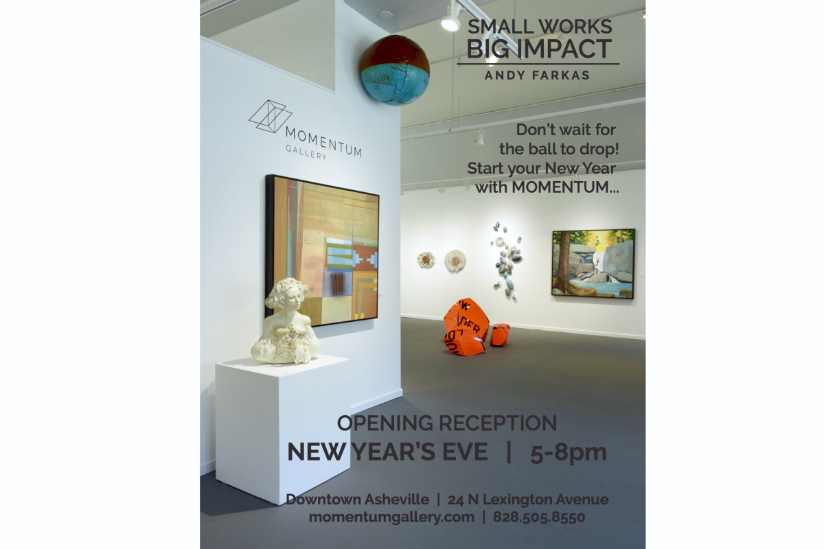 New Year's Eve Reception 5-8pm. Free & Open to the Public.