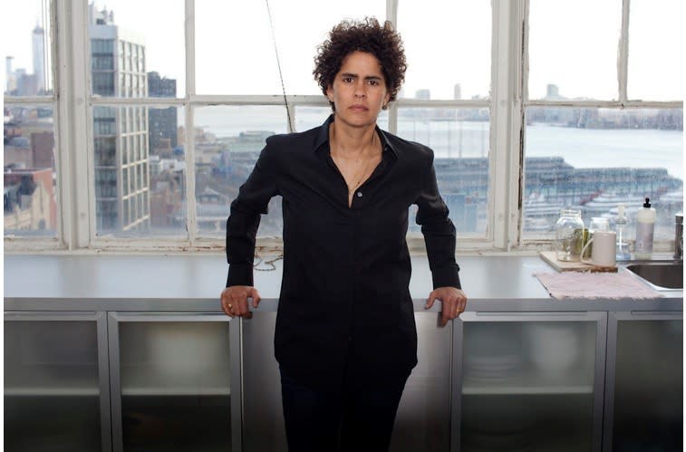 Portrait of artist Julie Mehretu