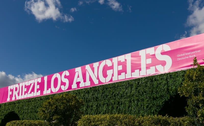 Image of Frieze Los Angeles banner.